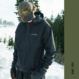 shell-2-5-plis-souvenir-noir-dm2-h25, shell jacket, 2.5 ply, snow jacket