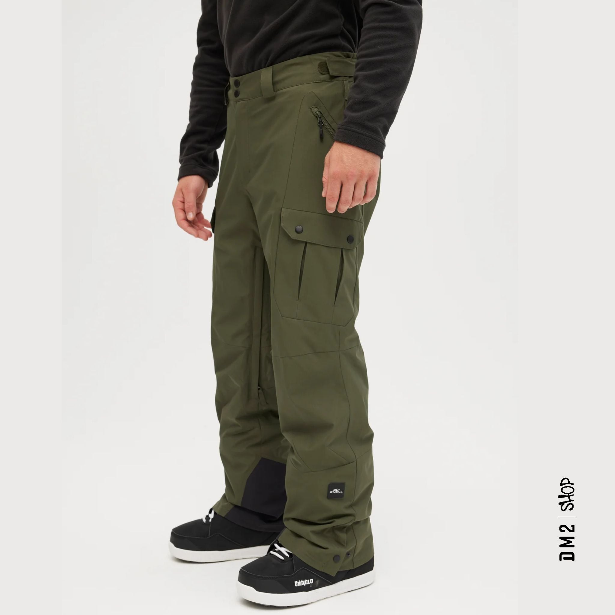 PANTALON SNOW HOMME CARGO OLIVE, O'NEILL - DM2 SHOP
