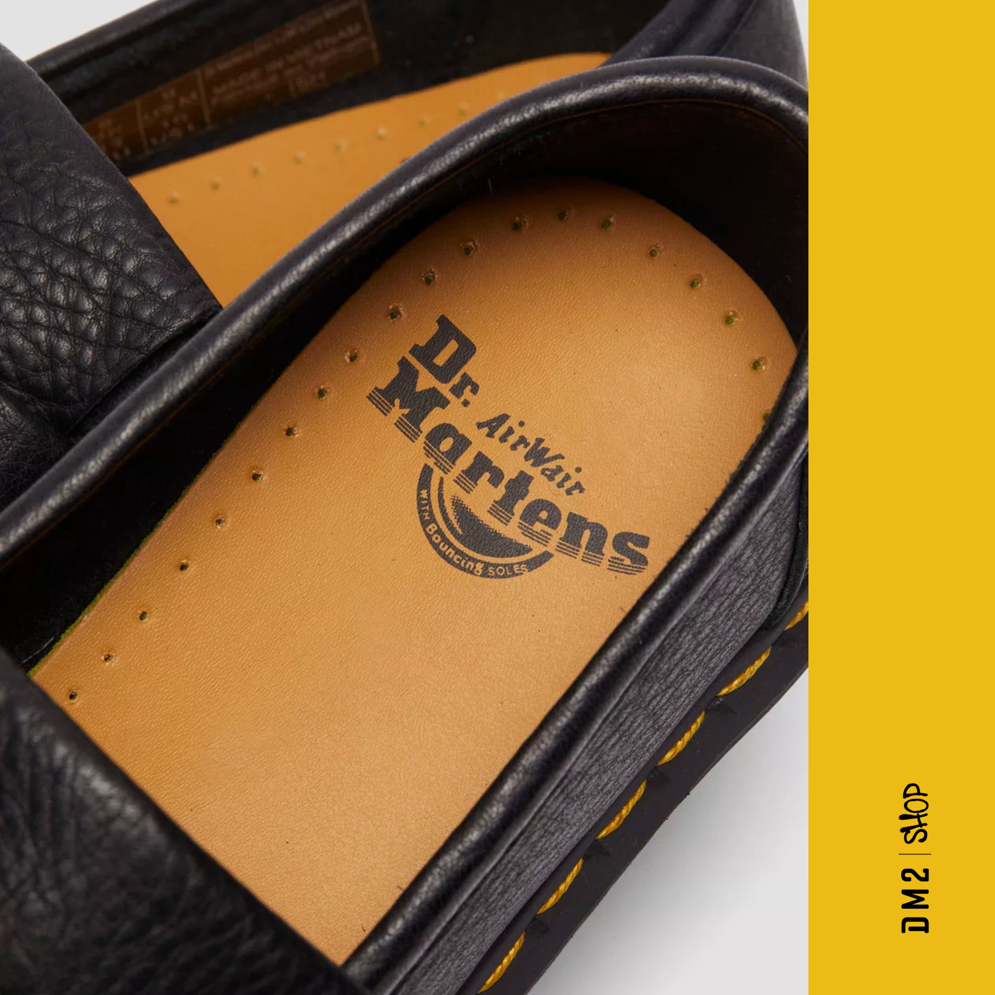 LOAFER UNISEXE - ADRIAN YELLOW STITCH - AMBASSADOR