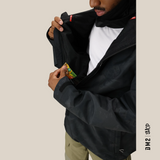 ANORAK SNOW SHELL GORE FRAGMENT NOIR