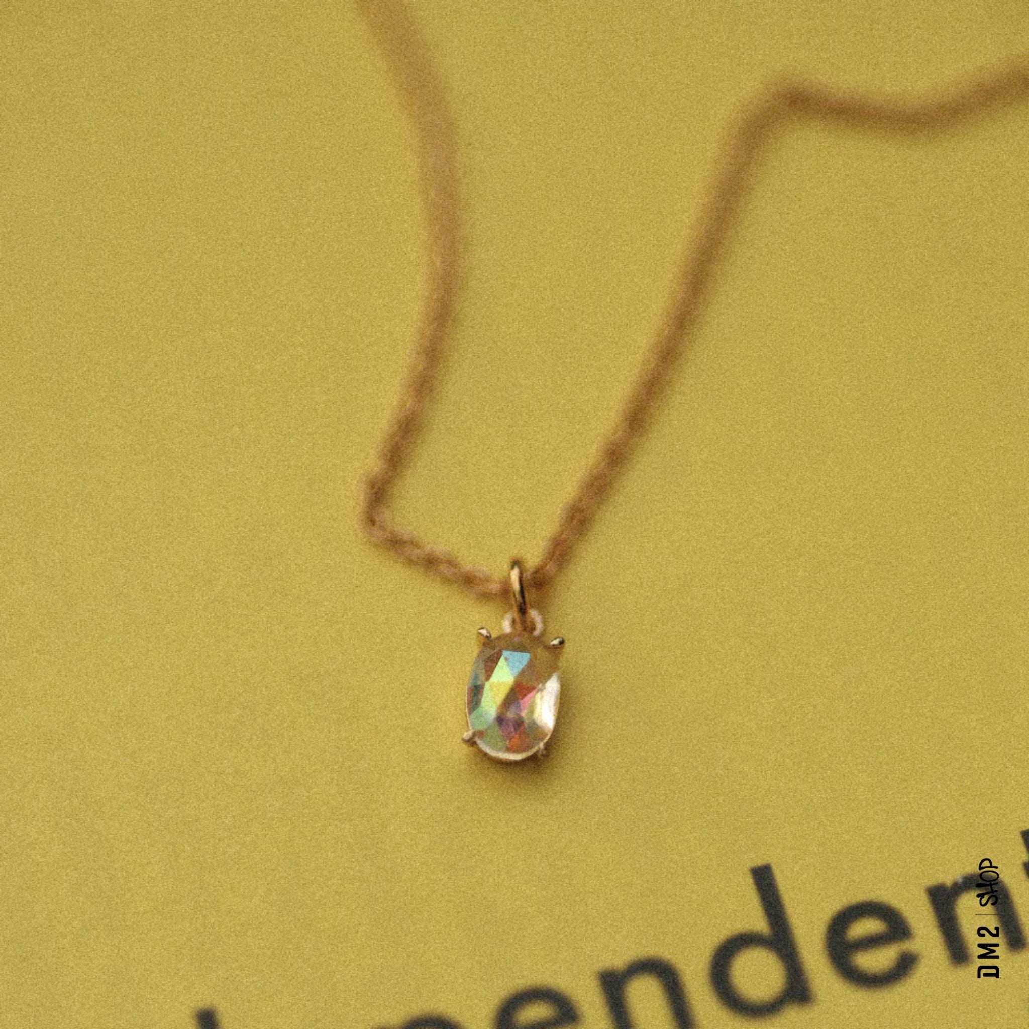 COLLIER AURORE BOREAL 14K LOST & FAUNE - DM2 SHOP