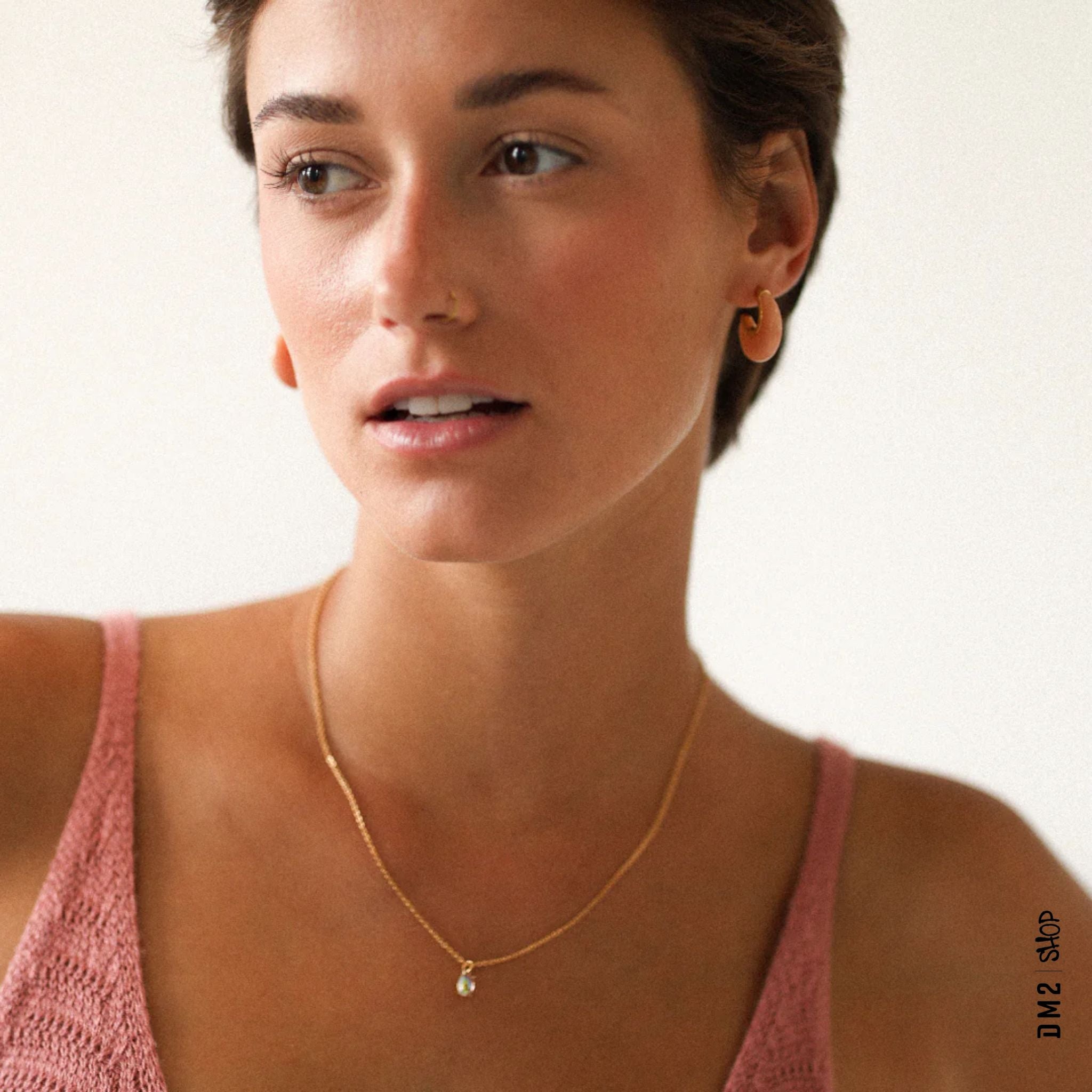 COLLIER AURORE BOREAL 14K LOST & FAUNE - DM2 SHOP