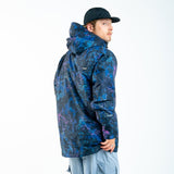 MANTEAU SKI ISOLÉ SLIDE AWAY DEEP SPACE PLANKS - DM2 SHOP