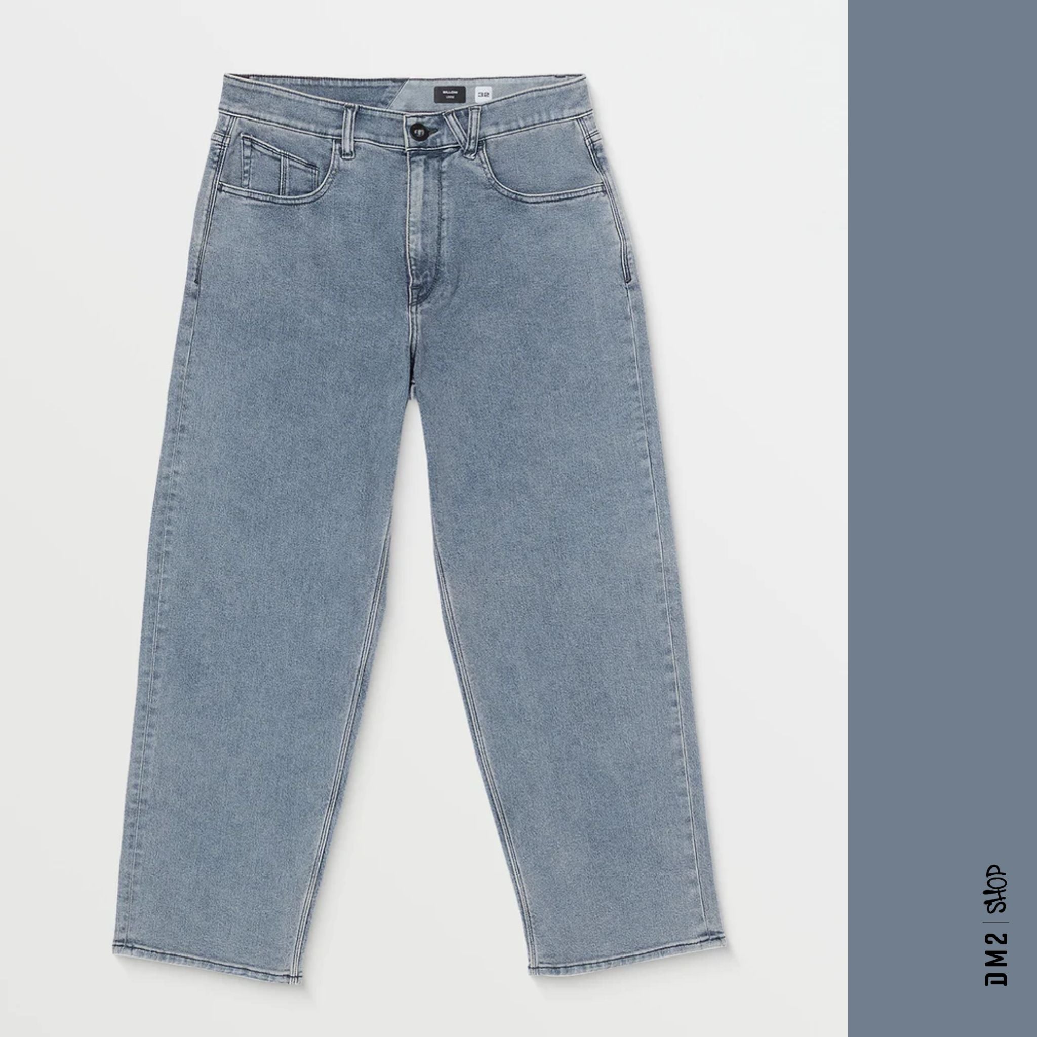 JEANS LOOSE VOLCOM BILLOW DENIM BLEU - DM2 SHOP