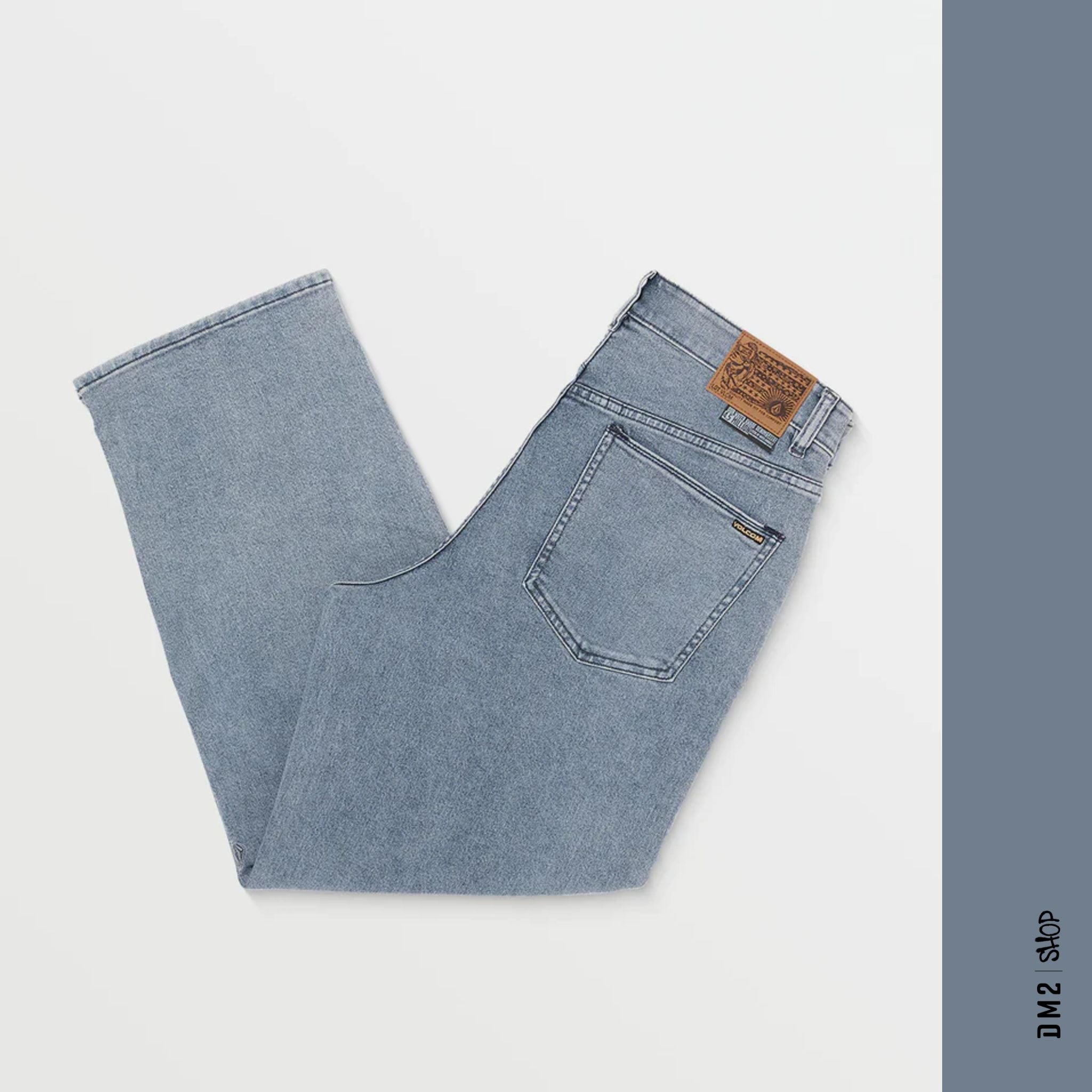 JEANS LOOSE VOLCOM BILLOW DENIM BLEU - DM2 SHOP