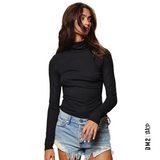 BODYSUITS EN RIB NOIR FEMME - DM2 SHOP