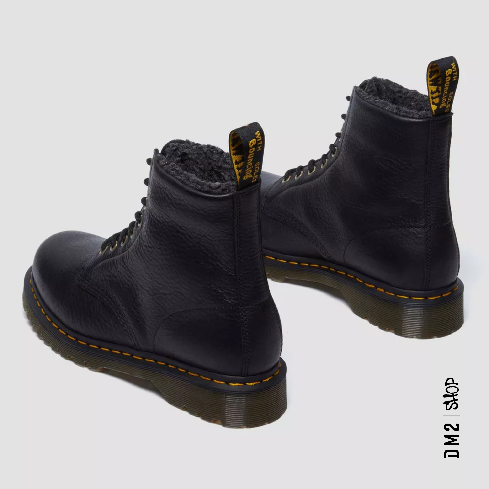 BOTTILLONS DR.MARTENS 1460 CUIR GRIZZLY