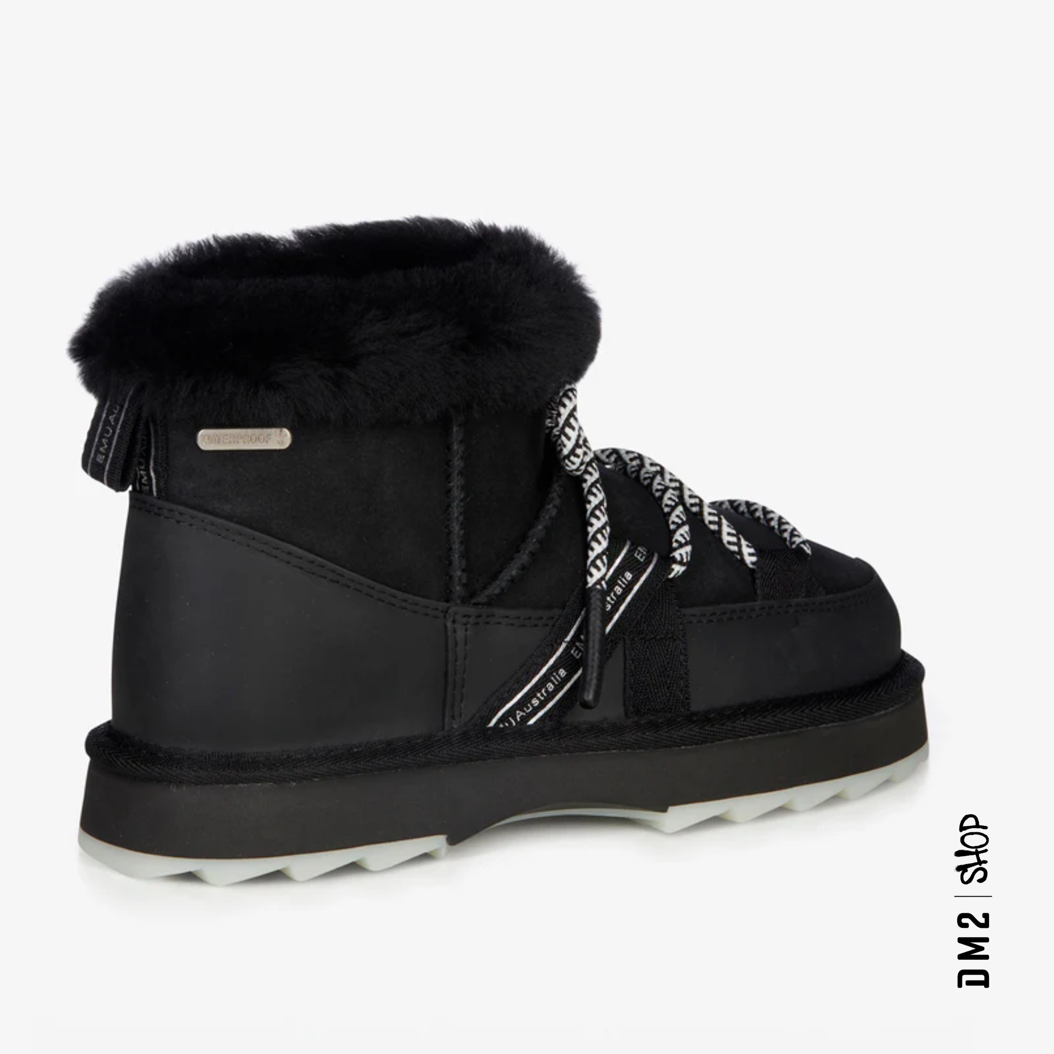 EMU, BOTTILLONS BLURRED MICRO NOIR FEMME - DM2 SHOP