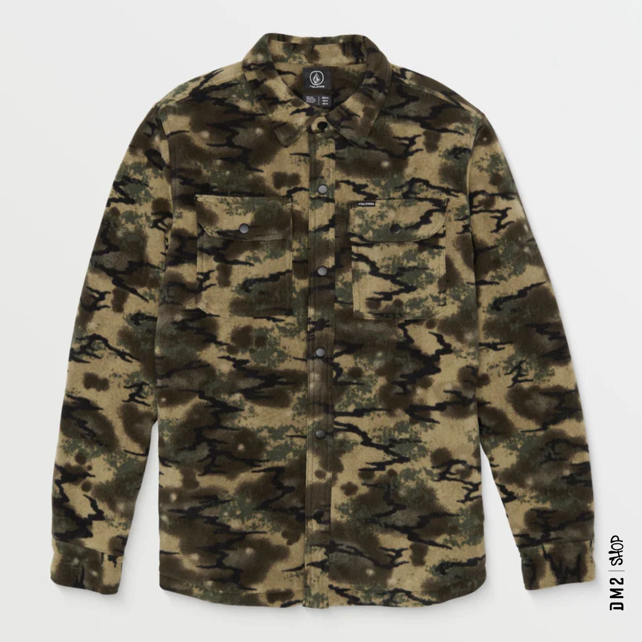 CHEMISE DOUBLÉ POLAR BOWERED, VOLCOM (2 couleurs) - DM2 SHOP