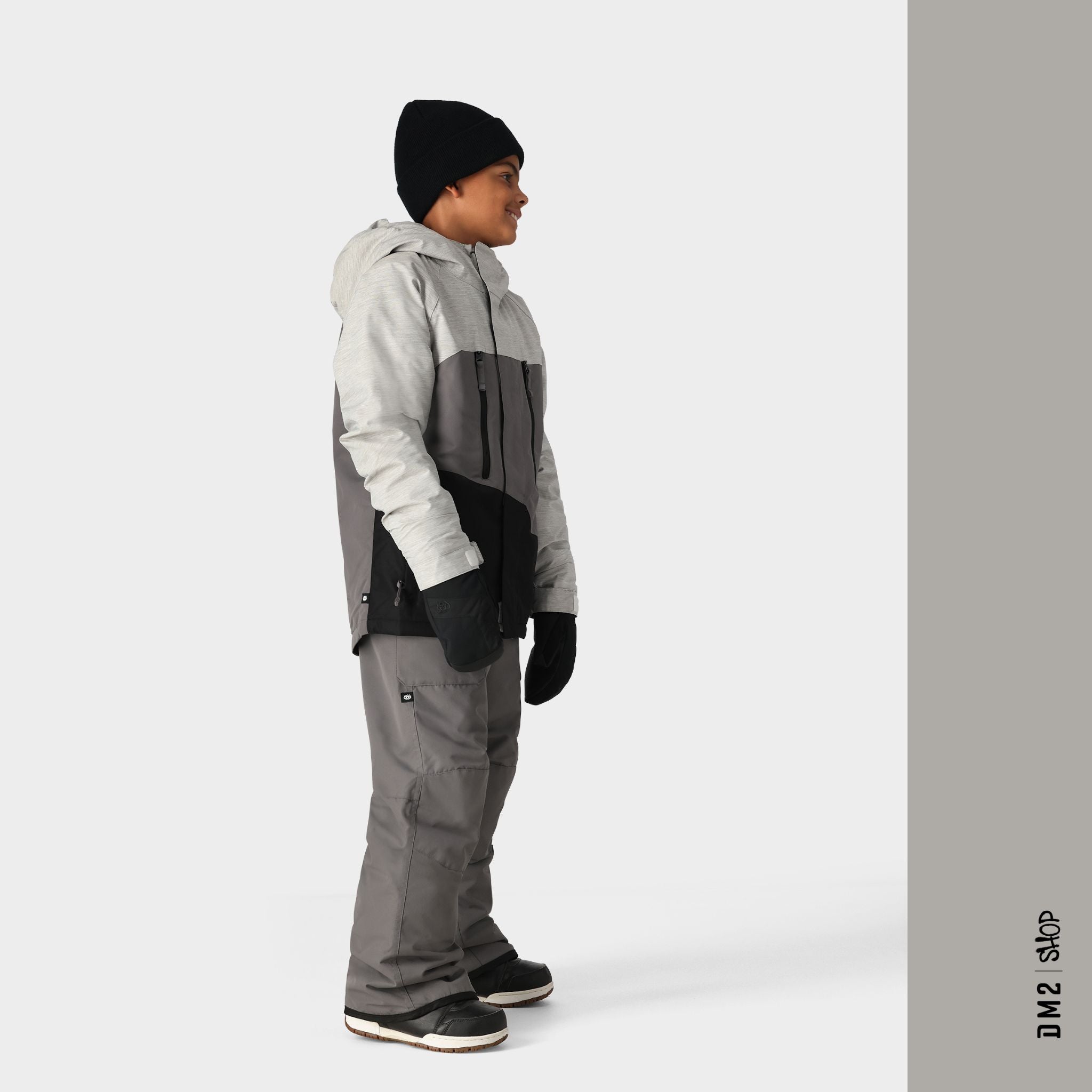 MANTEAU SNOW JUNIOR GEO WHITE HEATHER - DM2 SHOP