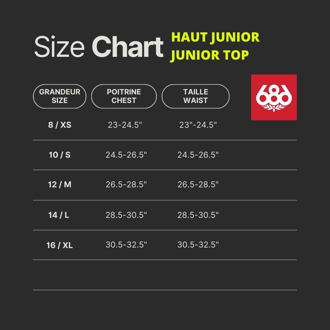 PANTALON SNOW JUNIOR CARGO LIME 686 - DM2 SHOP