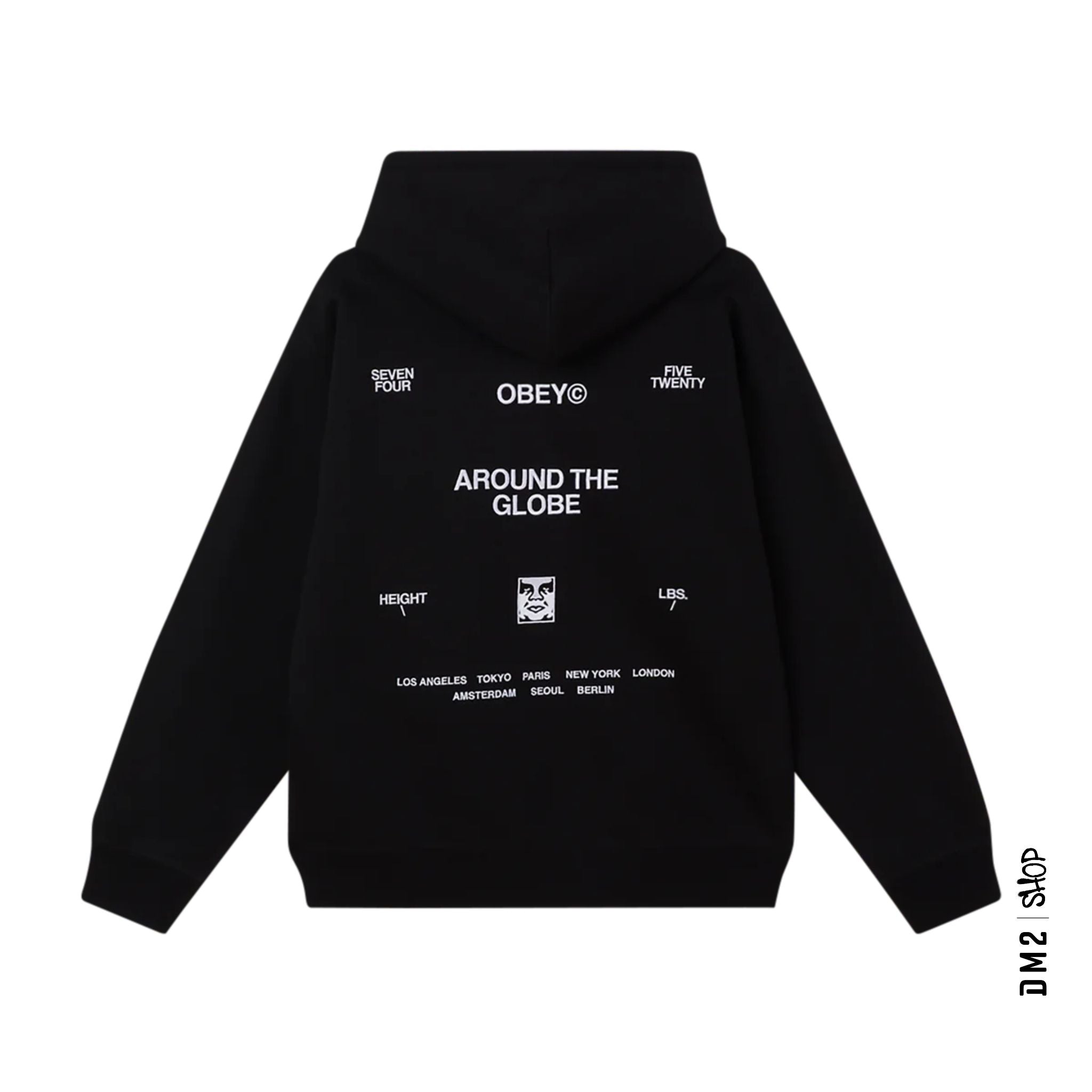 HOOD UNISEXE BUSINESS NOIR, OBEY - DM2 SHOP