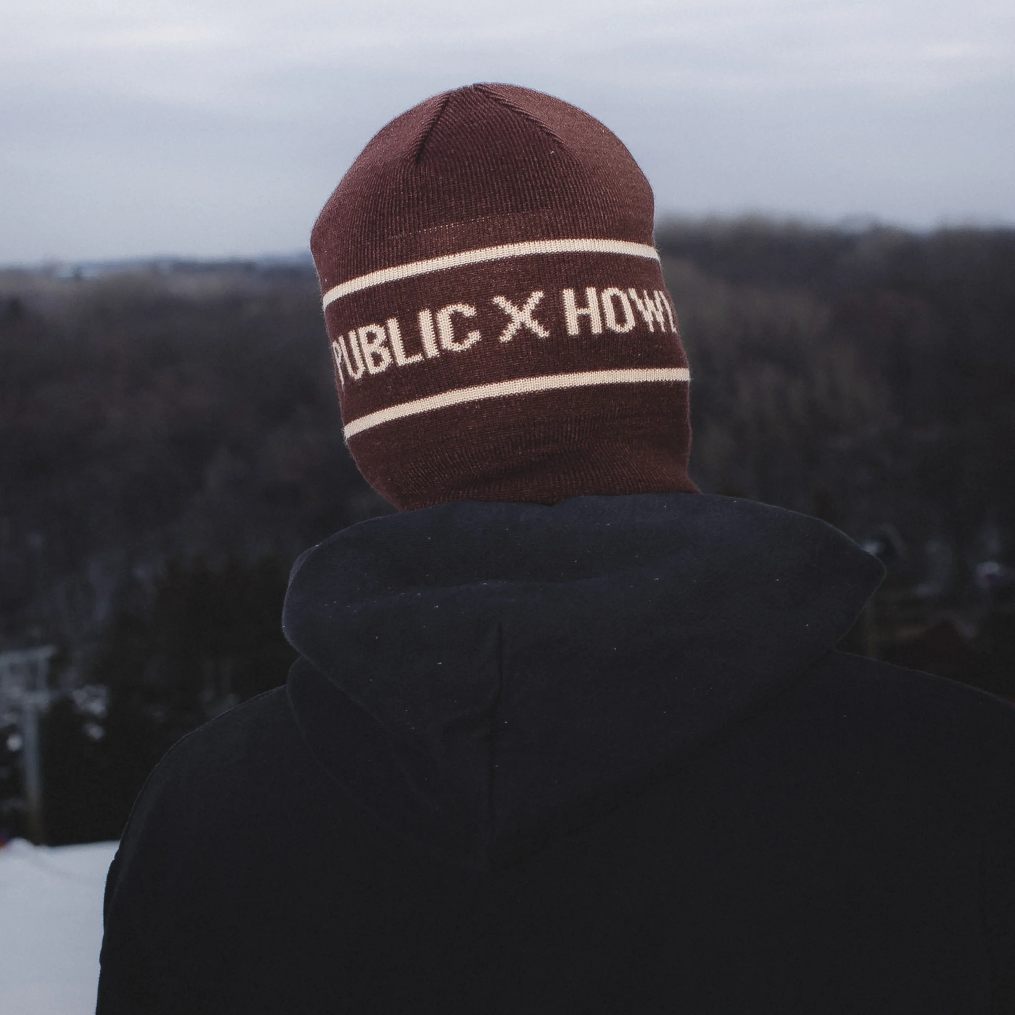 CANOPY FACEMASK - CAGOULE SNOW - HOWL