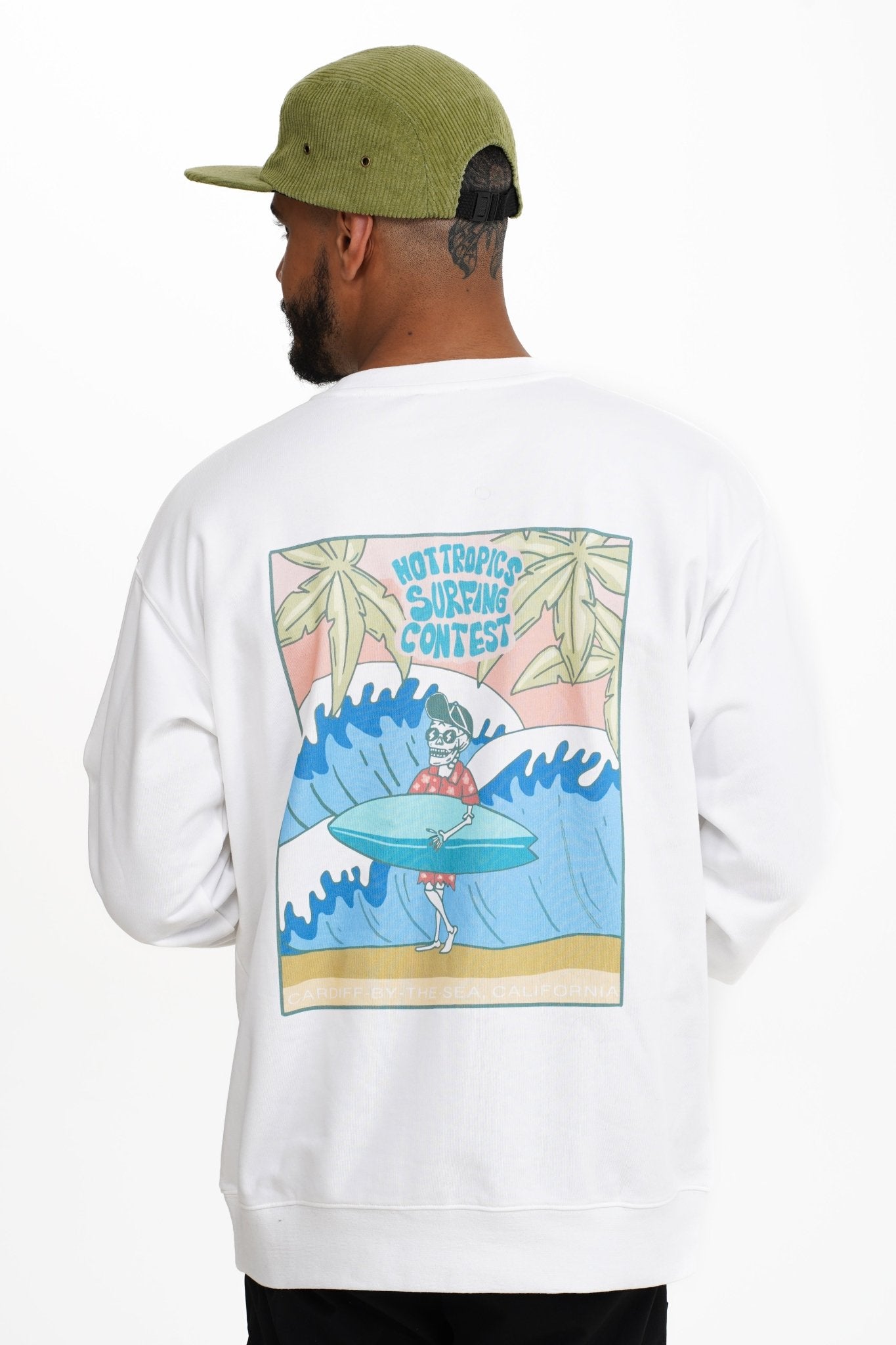 CREWNECK UNISEX CATH THE WAVES NOTICE THE RECKLESS - DM2 SHOP