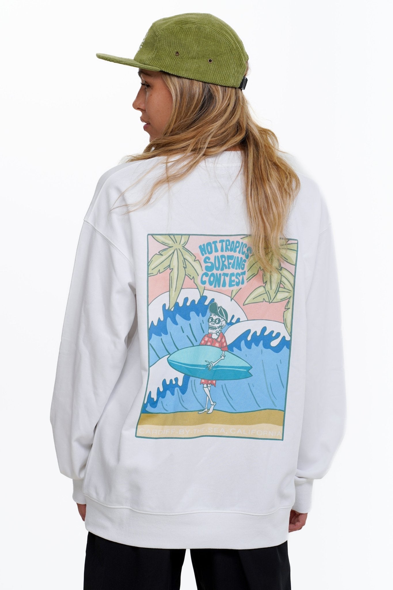 CREWNECK UNISEX CATH THE WAVES NOTICE THE RECKLESS - DM2 SHOP