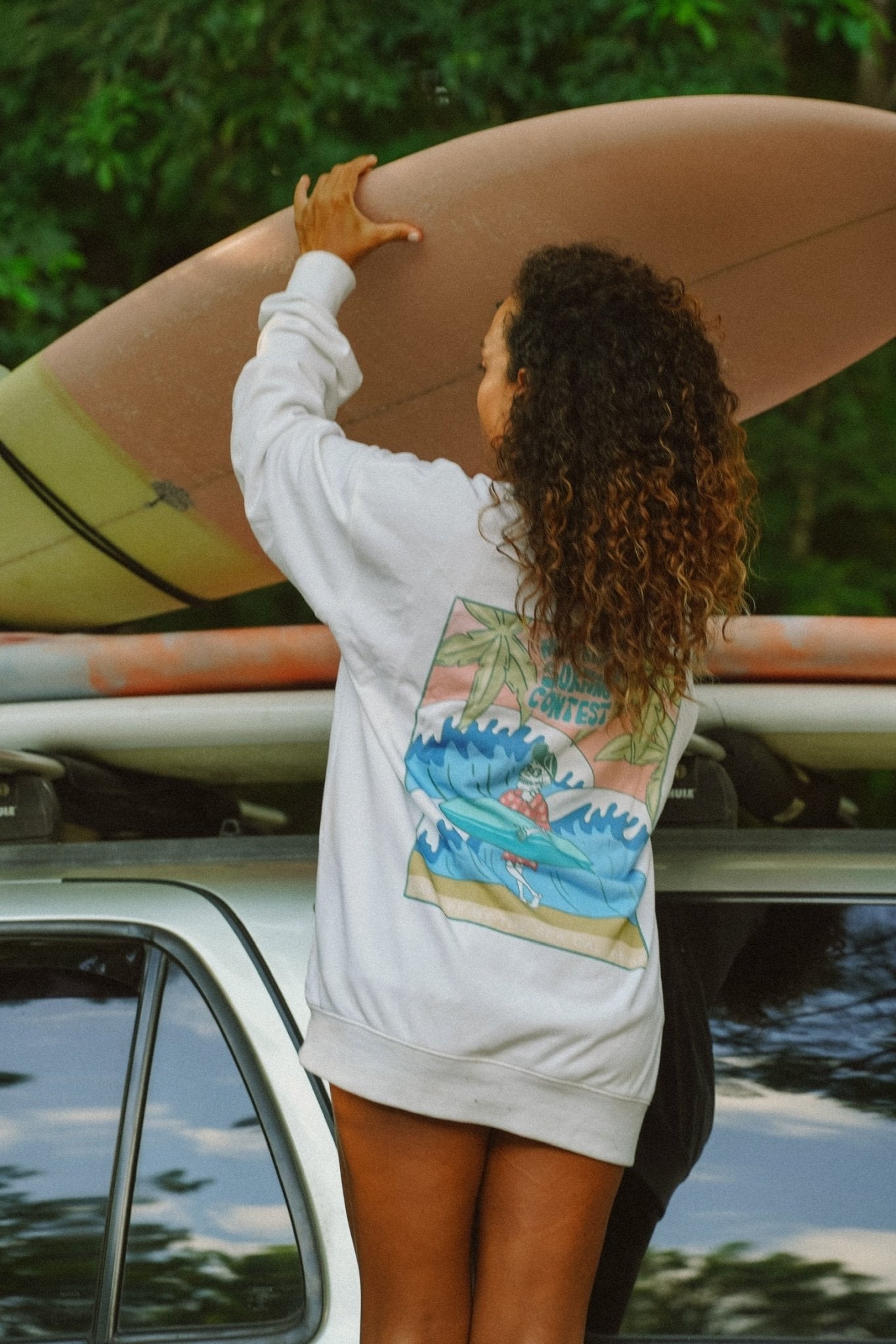 CREWNECK UNISEX CATH THE WAVES NOTICE THE RECKLESS - DM2 SHOP