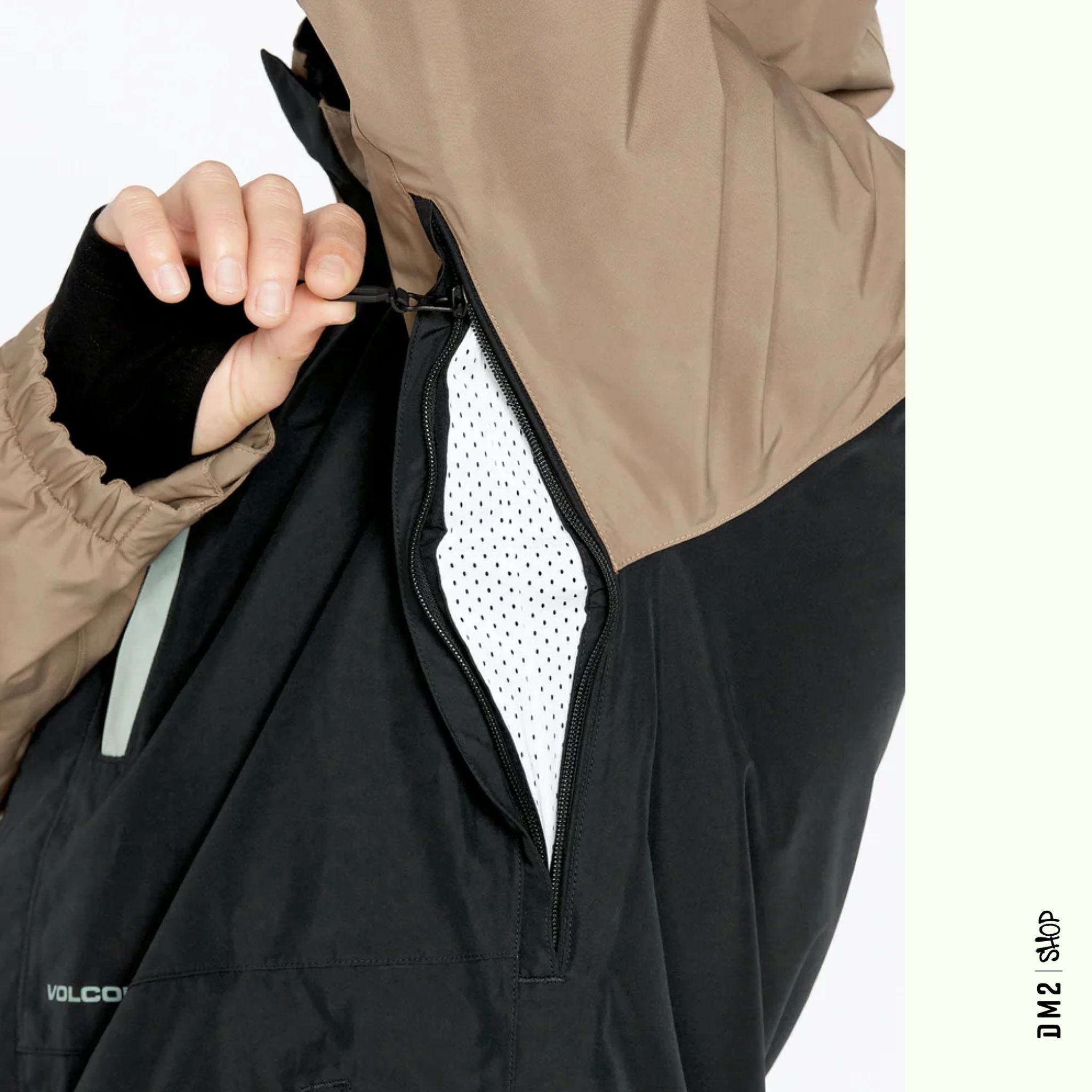 MANTEAU VOLCOM DUA GORE - TEX ISOLÉ CHESTNUT HOMME - DM2 SHOP