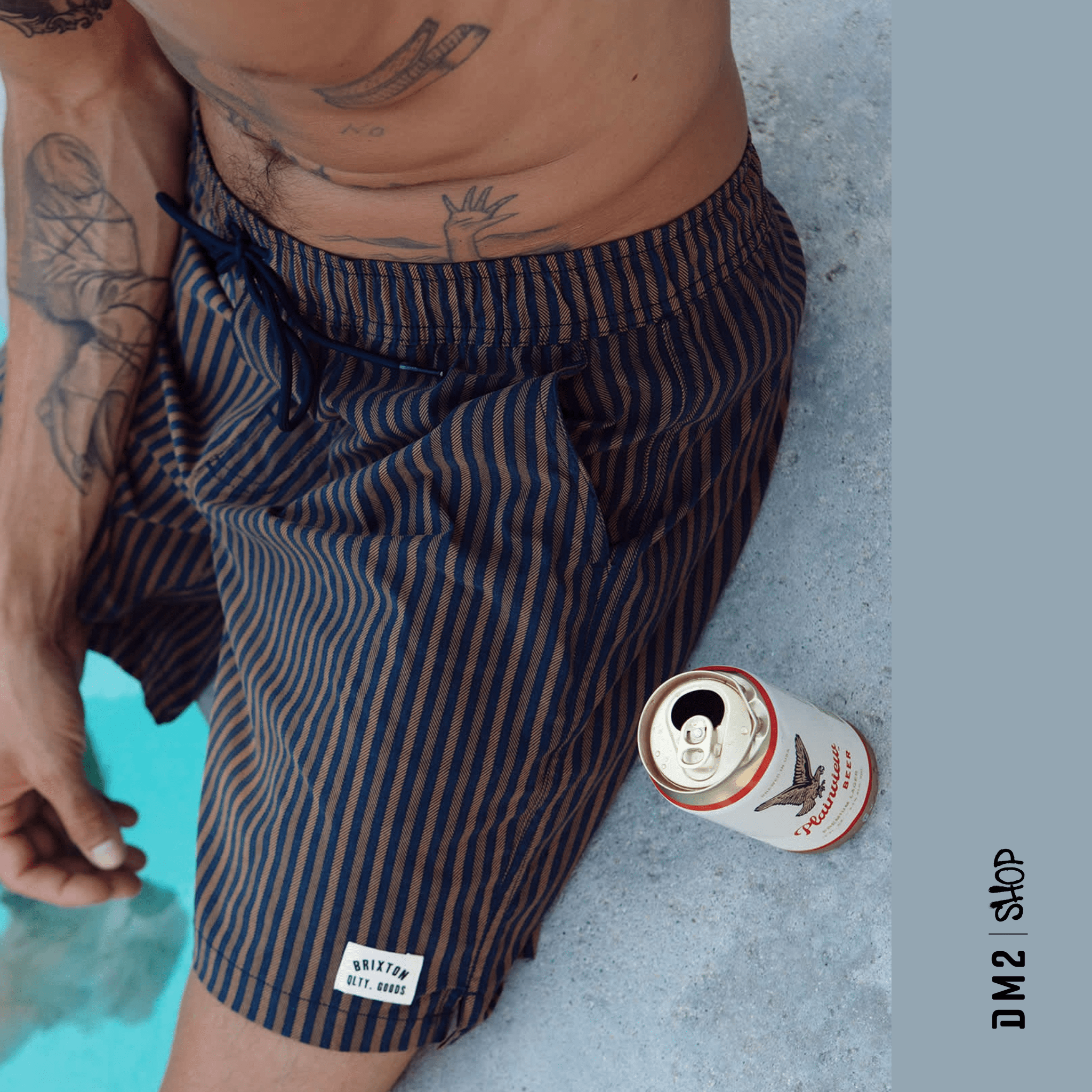 SHORT HOMME EVERYDAY HYBRID, BRIXTON - DM2 SHOP