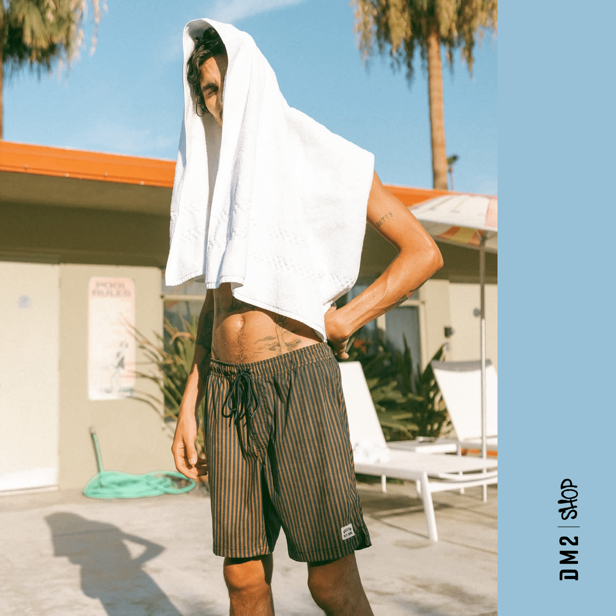 SHORT HOMME EVERYDAY HYBRID, BRIXTON - DM2 SHOP