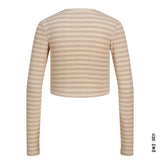 JJXX FELINE TOP BEIGE FEMME - DM2 SHOP