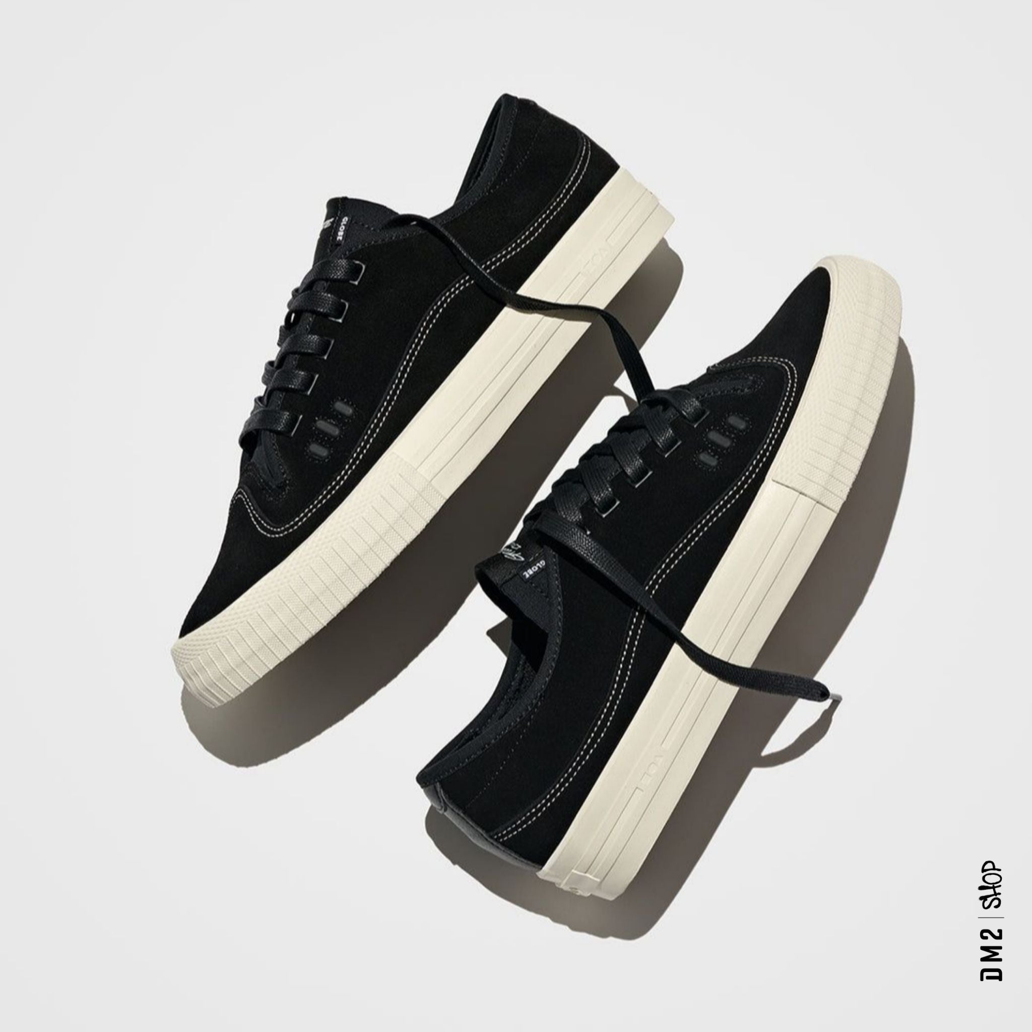 CHAUSSURE SKATE GLOBE GILLETTE DAIM NOIR - DM2 SHOP