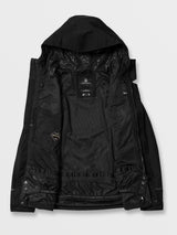 MANTEAU ISOLÉ NOIR V.CO ARIS GORE - TEX FEMME VOLCOM - DM2 SHOP