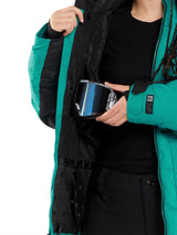 DOUDOUNE SNOW FEMME PUFFLEUP VERT VOLCOM - DM2 SHOP