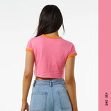 T - SHIRT RIP CURL HIBISCUS HEAT ROSE - DM2 SHOP