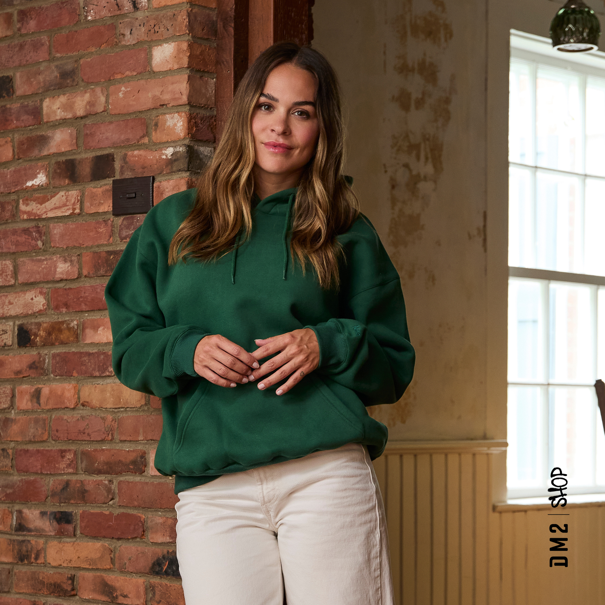 HOODIE SHANIE VERT FEMME