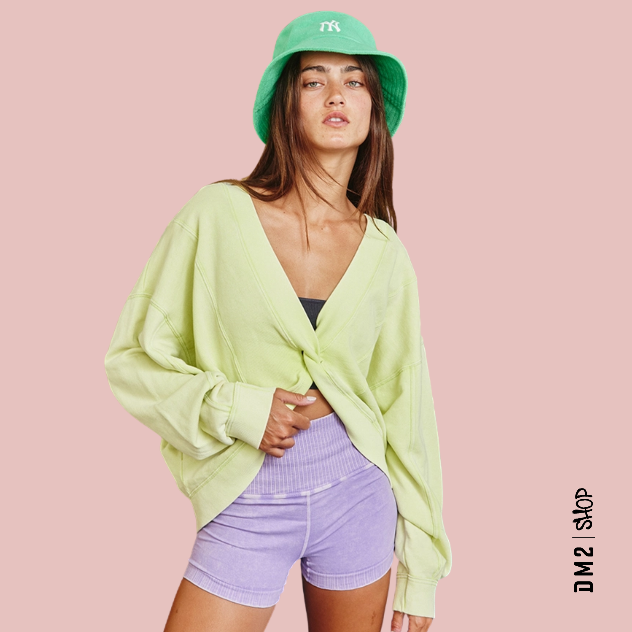 chandail-femme-twist-terry-top-bukcket-list-f25