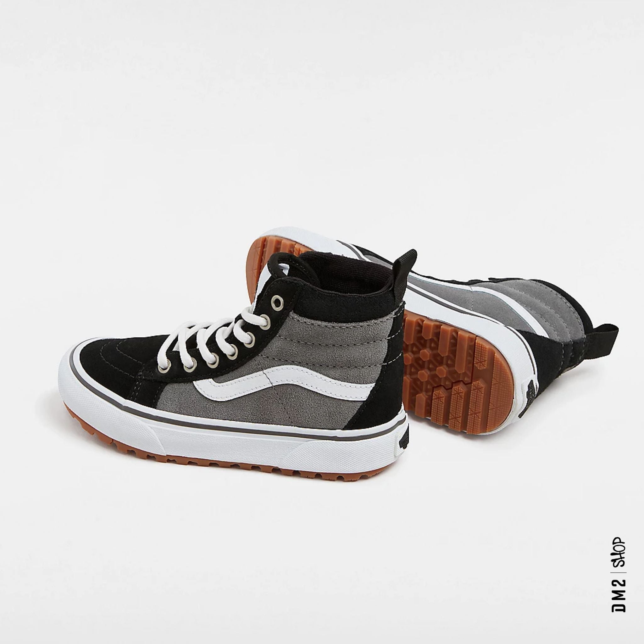 BOTTILLONS ENFANTS SK8 - HI MTE GRIS VANS (11.5J à 3J) - DM2 SHOP