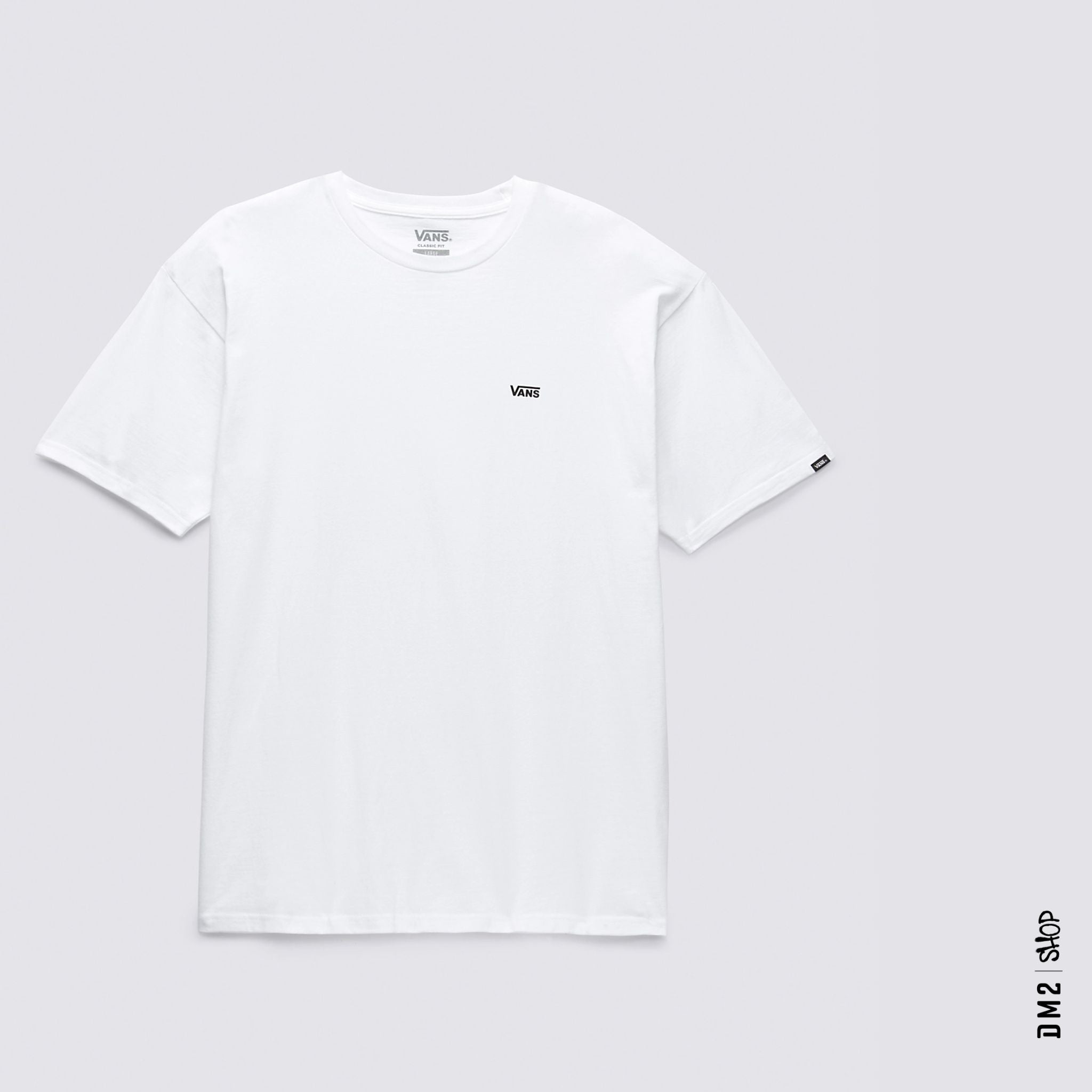 T - SHIRT VANS HOMME LEFT CHEST BLANC - DM2 SHOP