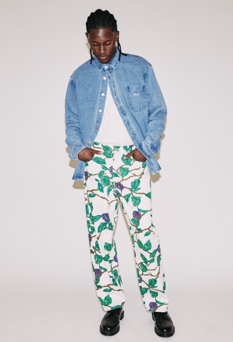 VESTE DENIM WINSTON HOMME OBEY, 2 couleurs - DM2 SHOP