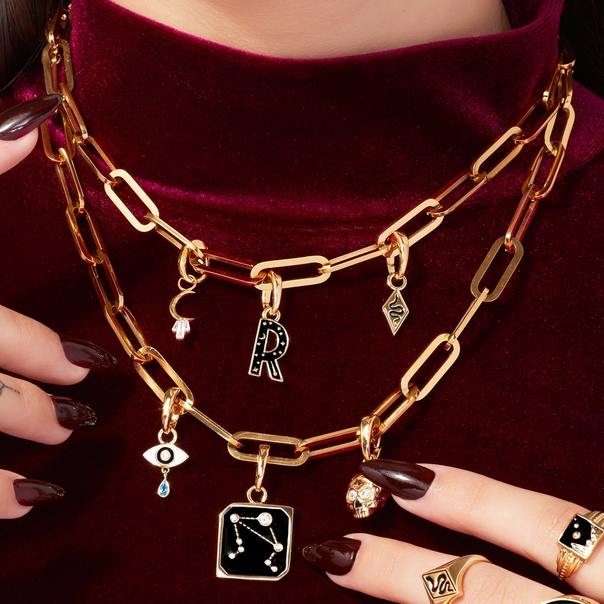 BRELOQUE SERPENT CHARM 18K - DM2 SHOP