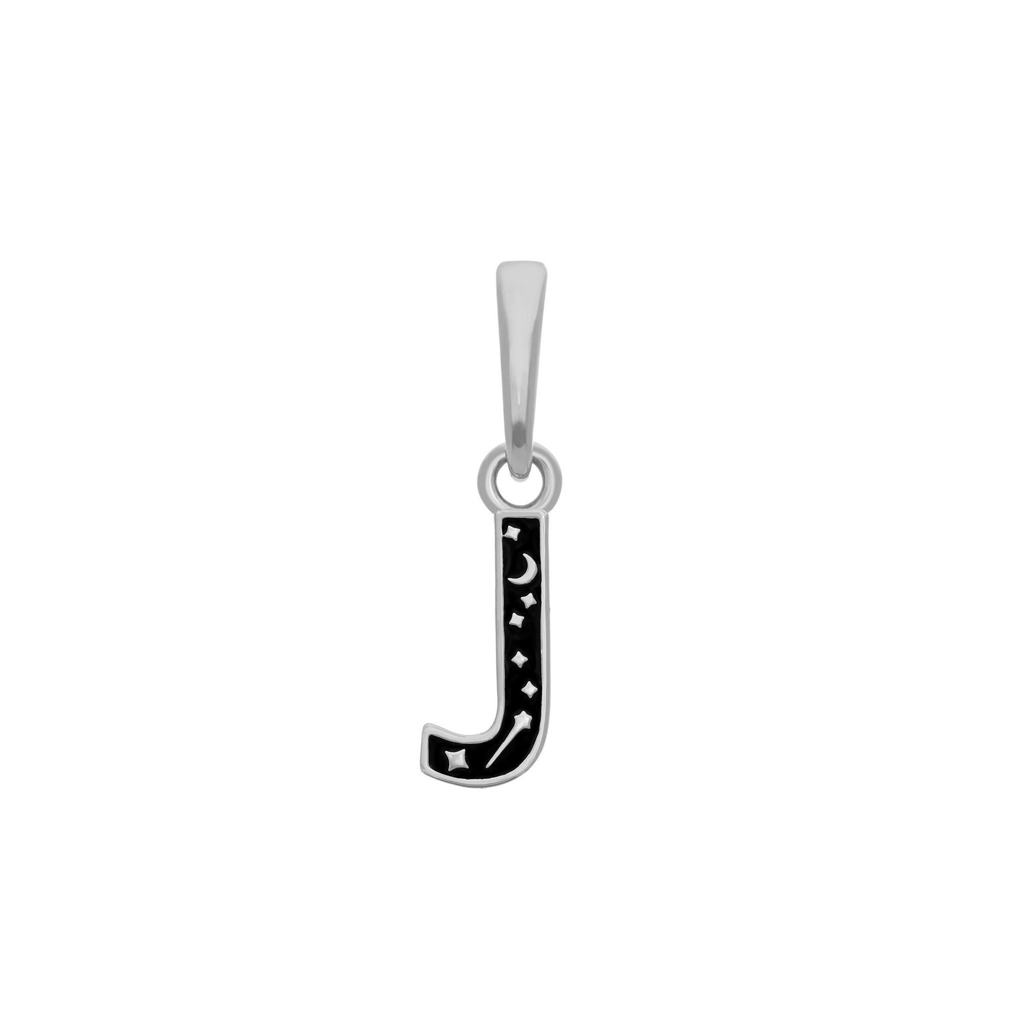 BRELOQUE ALPHABET ARGENT RHODIUM - DM2 SHOP