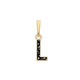 BRELOQUE ALPHABET PLAQUÉE OR 18K - DM2 SHOP