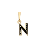 BRELOQUE ALPHABET PLAQUÉE OR 18K - DM2 SHOP