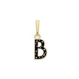 BRELOQUE ALPHABET PLAQUÉE OR 18K - DM2 SHOP