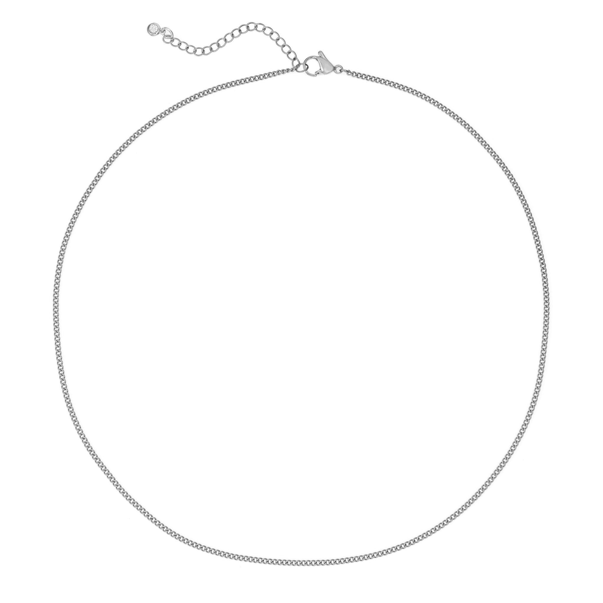 COLLIER NOVA STAINLESS RHODIUM 18" - DM2 SHOP