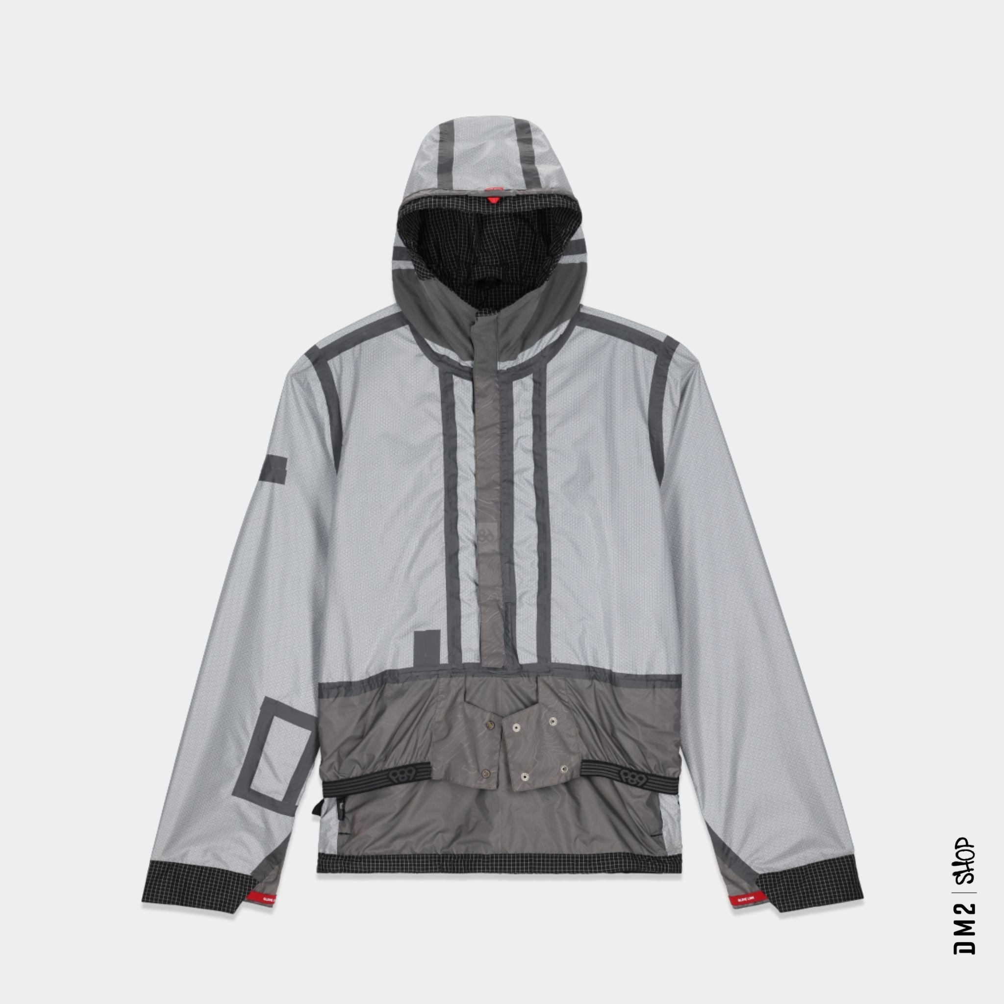 ANORAK 686 SHELL HOMME NOIR - DM2 SHOP