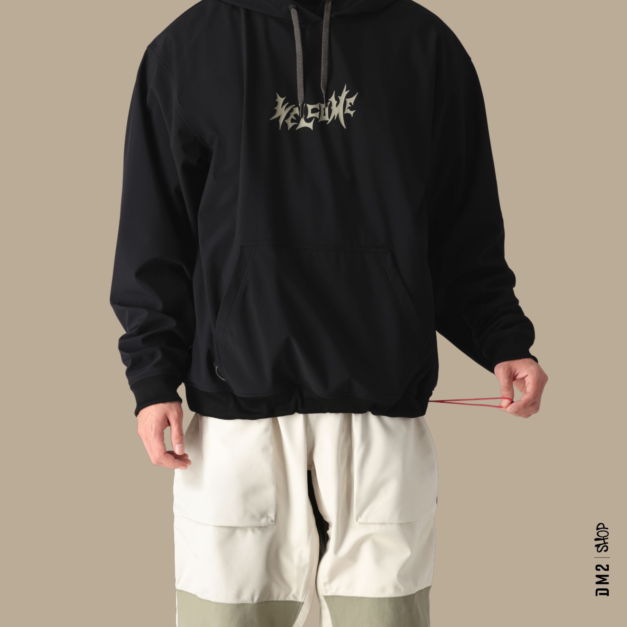 SOFTSHELL HOODIE 686 X WELCOME NOIR - DM2 SHOP