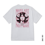 T - SHIRT HOMME MAKE ART NOT WAR 2, OBEY - DM2 SHOP