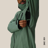 MANTEAU SNOW HOMME HYDRA THERMAGRAPH VERT