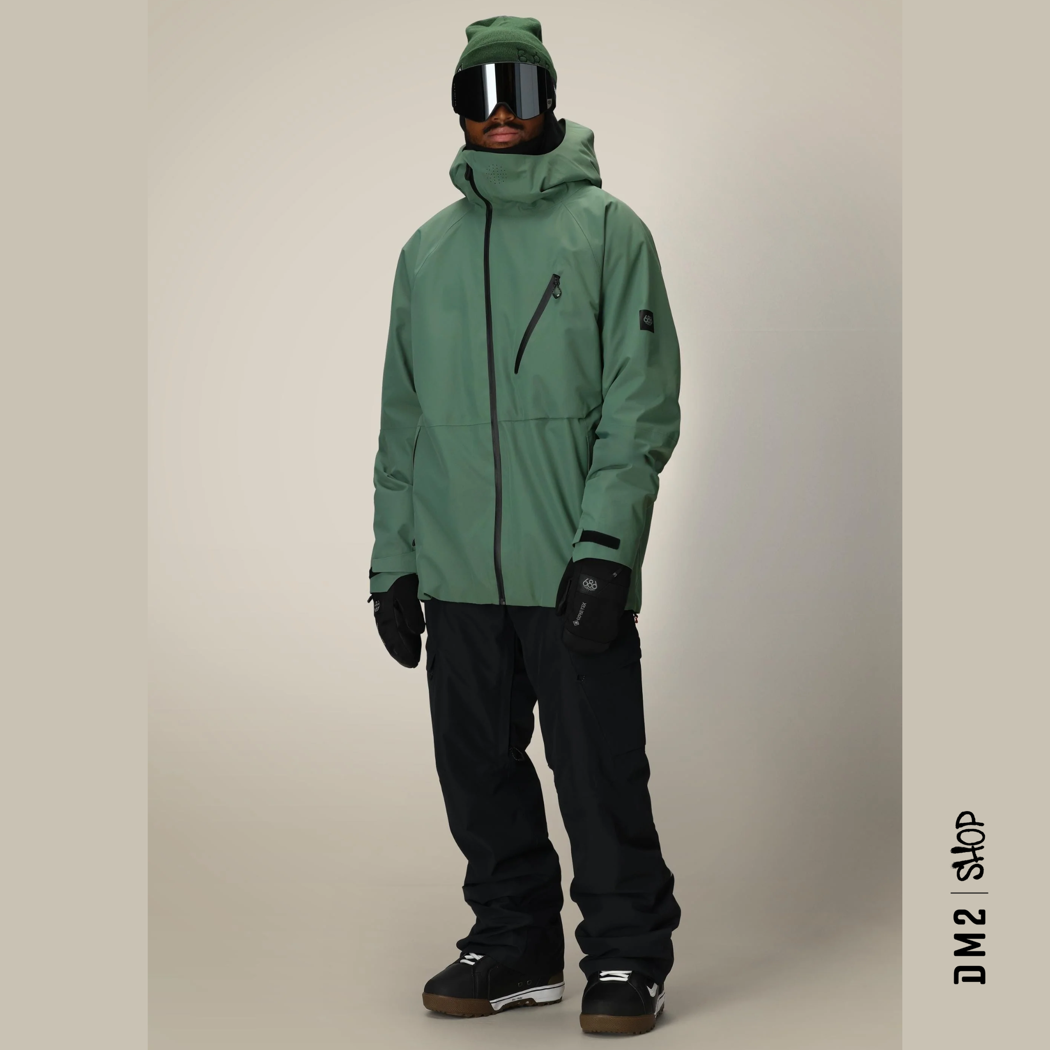 MANTEAU SNOW HOMME HYDRA THERMAGRAPH VERT
