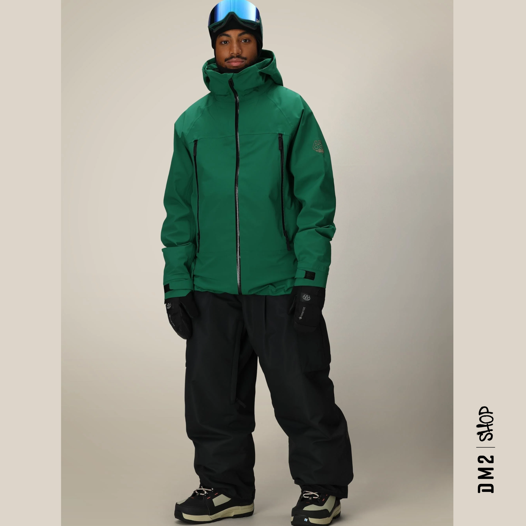 MANTEAU SNOW SMARTY 3 IN 1 RODEO EMERAUDE HOMME