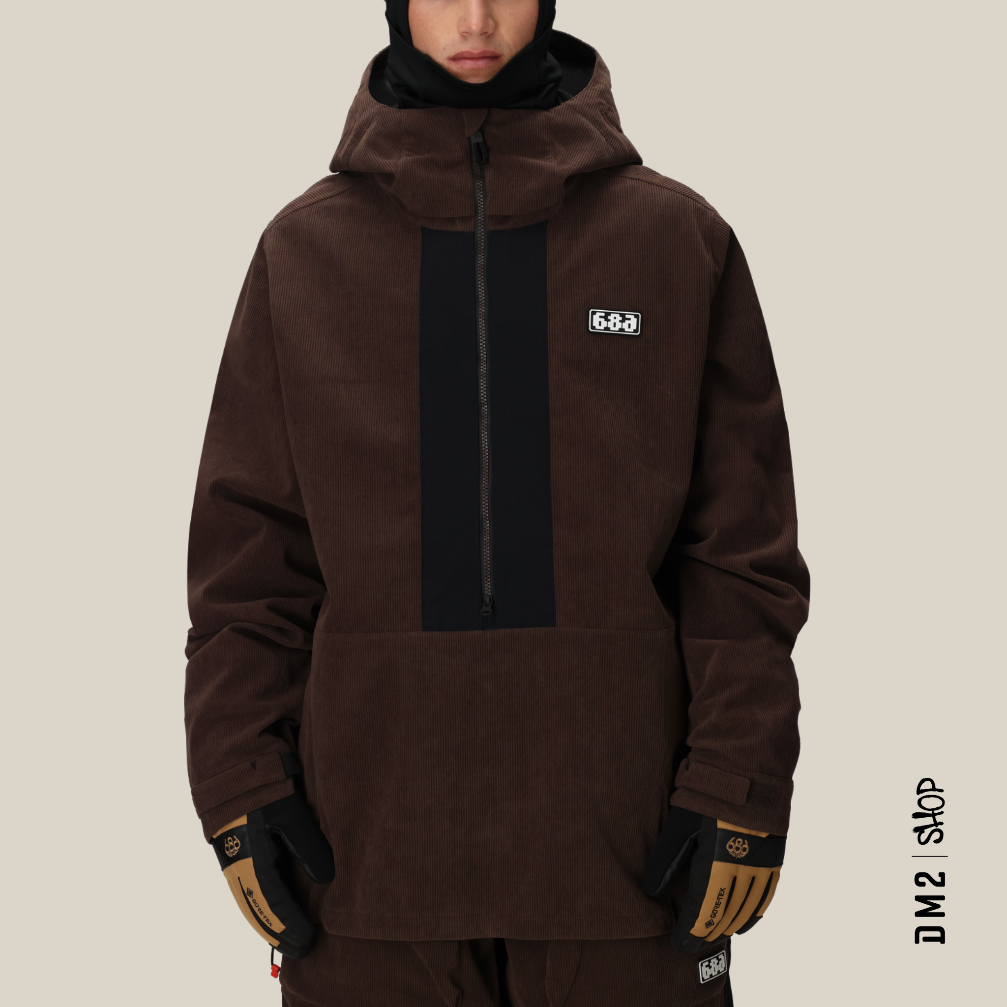 ANORAK 686 GHOST 2.5L CORD COFFEE POUR HOMME