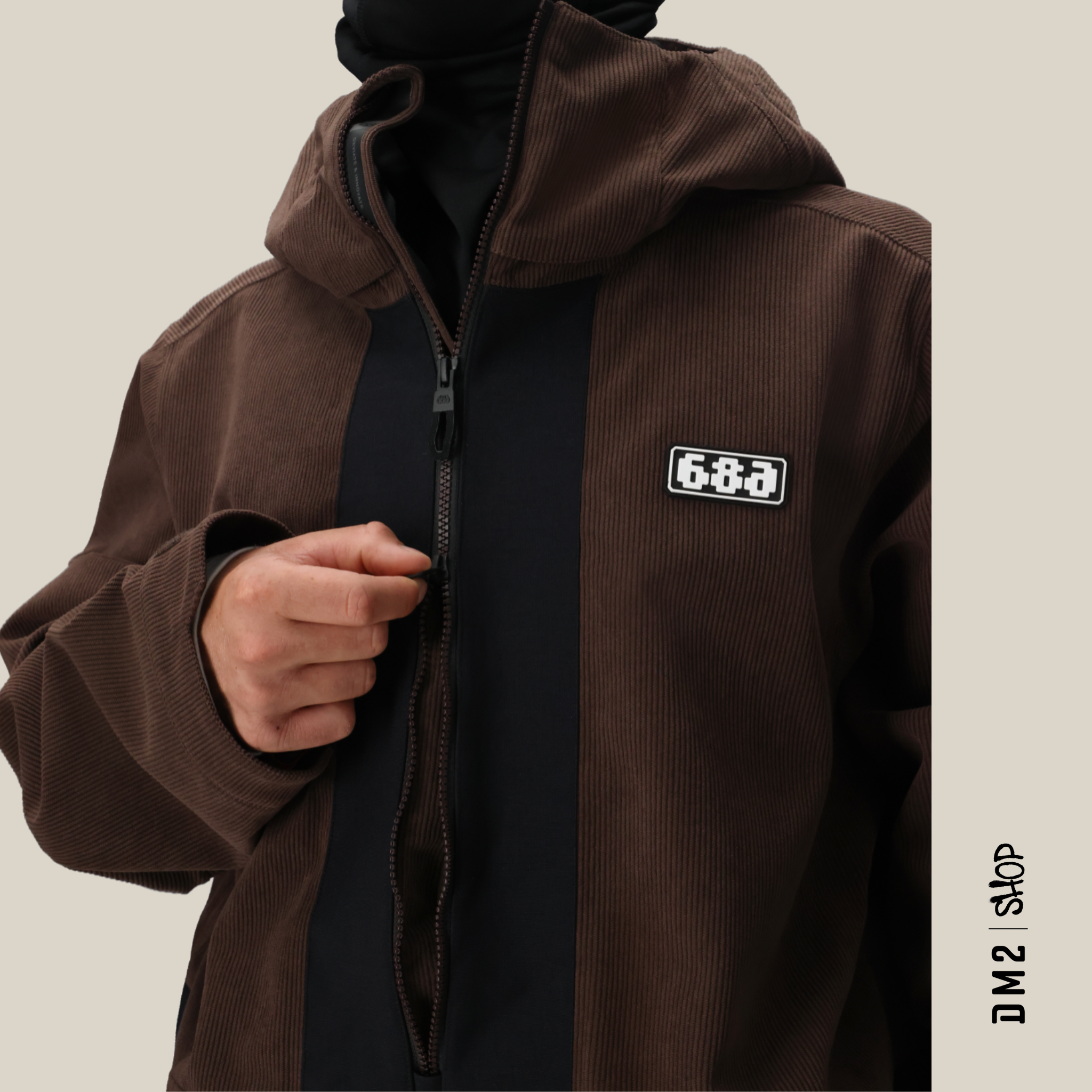 ANORAK 686 GHOST 2.5L CORD COFFEE POUR HOMME
