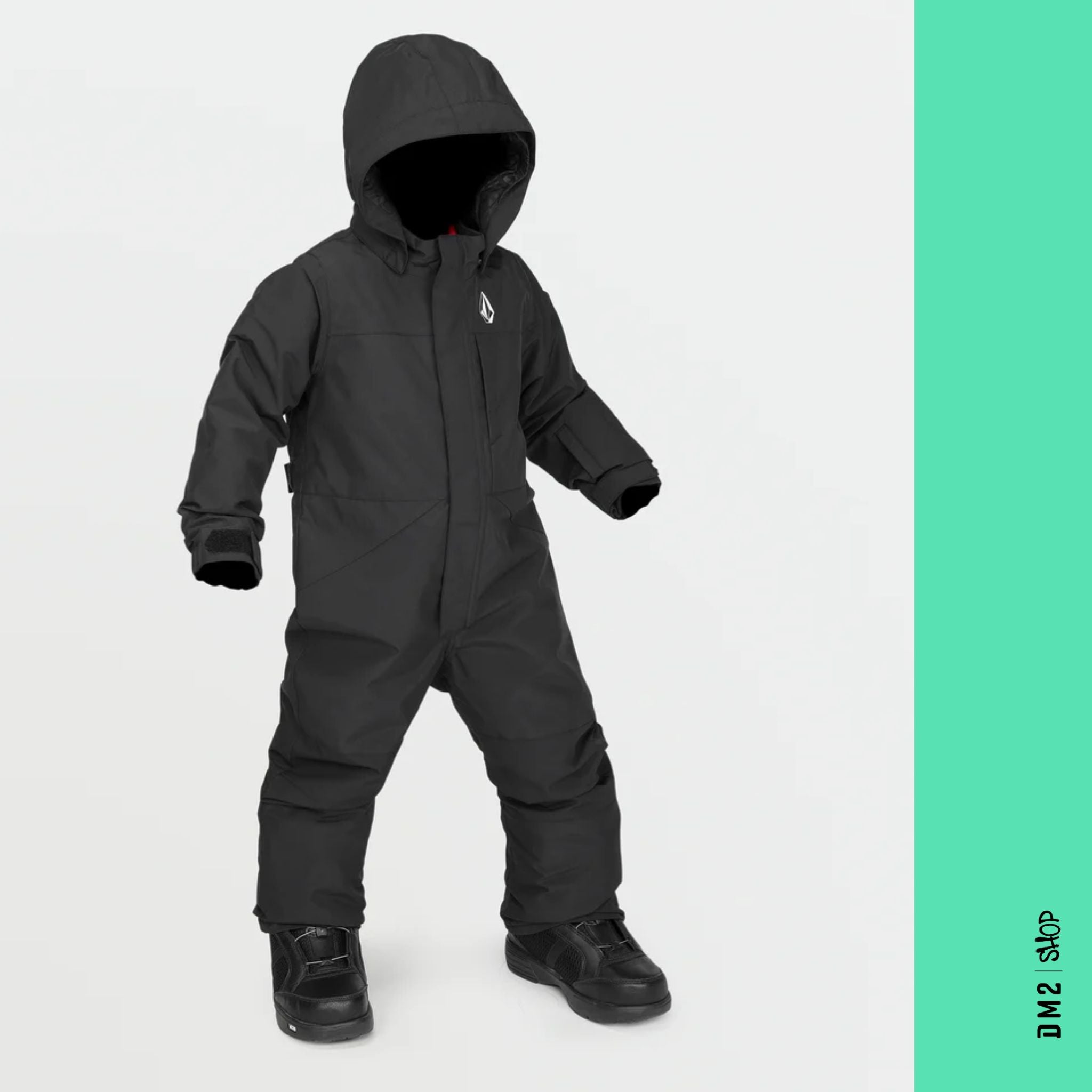 HABIT UNE PIÈCE UNISEXE VOLCOM NOIR ENFANT, 2 à 8 ans - DM2 SHOP