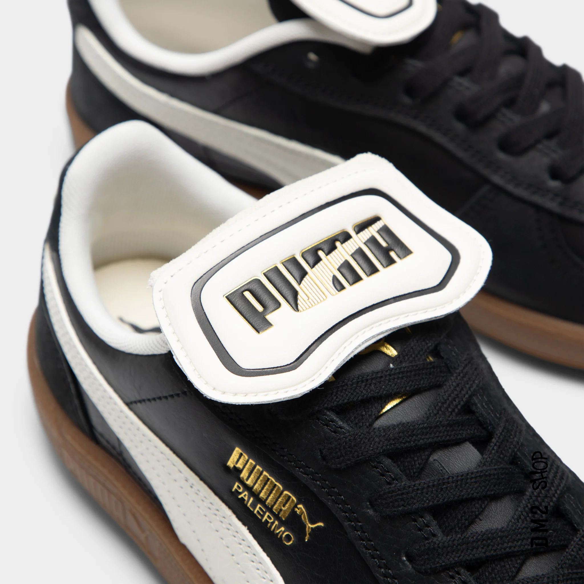 ESPADRILLES PUMA HOMME PALERMO PREMIUM NOIR - DM2 SHOP