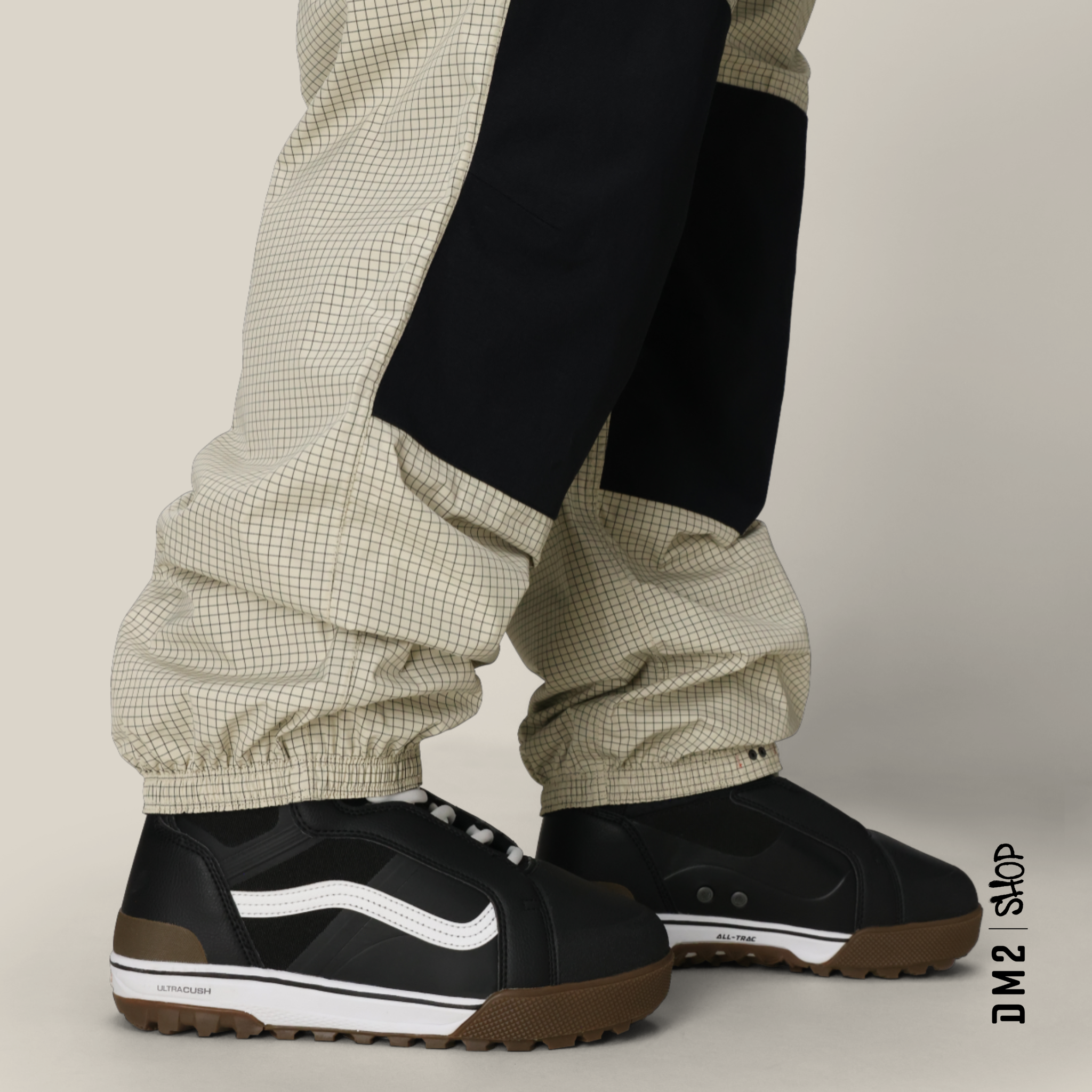 BAGGY SNOW PANT GHOST 2.5L LIMESTONE GRID